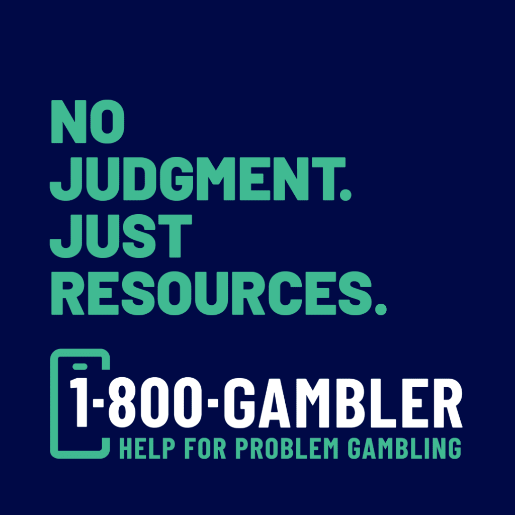 Get help for problem gambling.