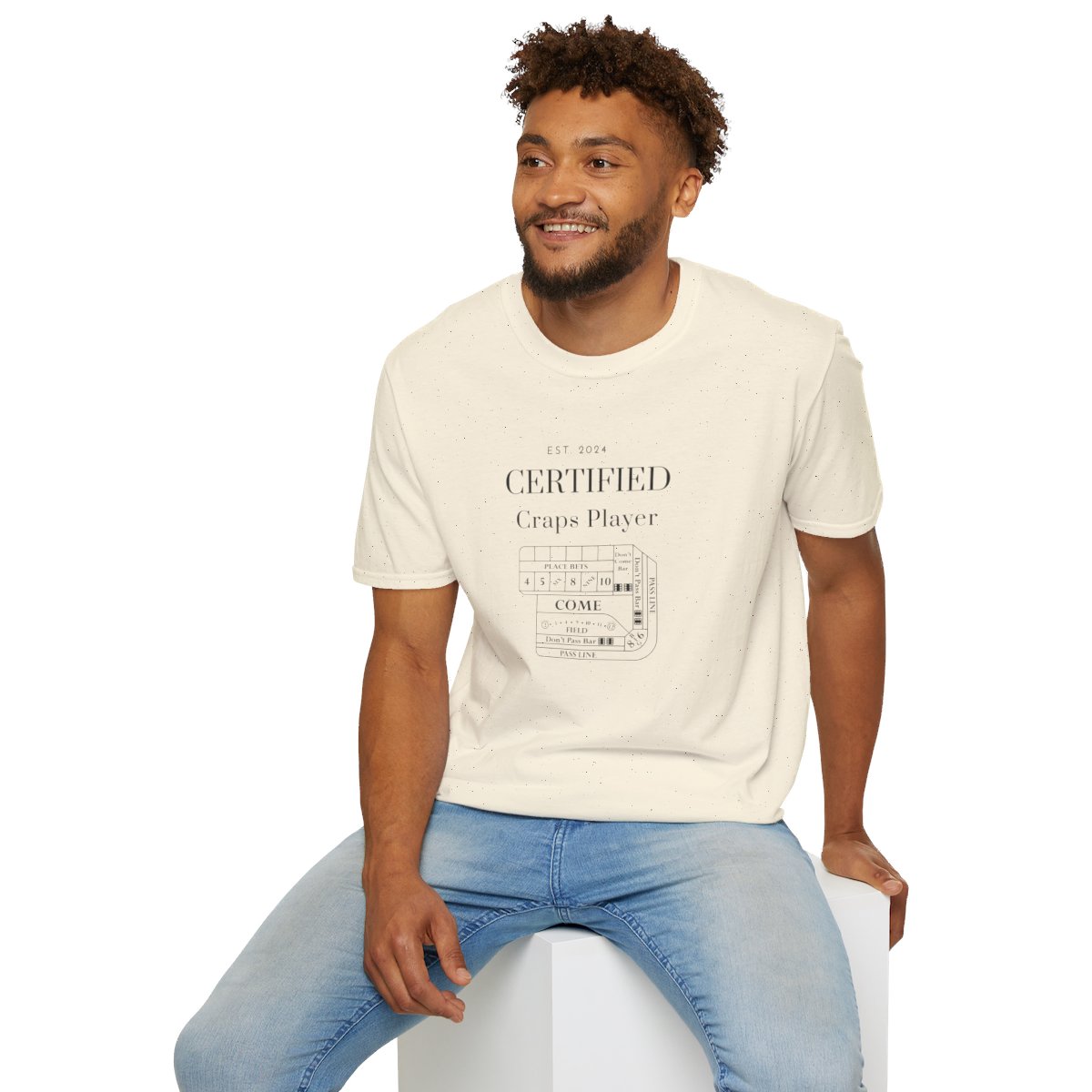 Craps-themed T-shirt from Bubble-Craps.com